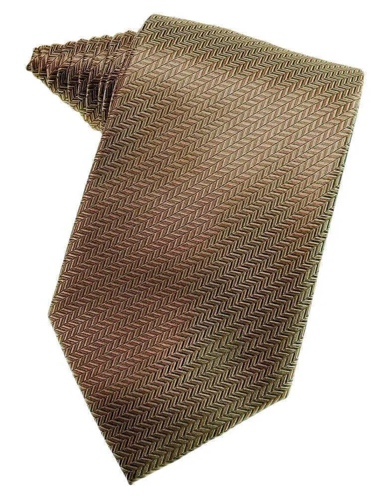 Men's Necktie Self Tie Herringbone Poly Woven Assorted Colors by Tux-USA
