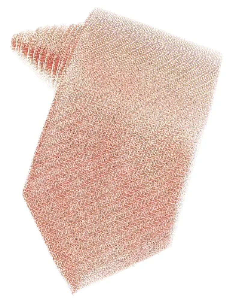 Men's Necktie Self Tie Herringbone Poly Woven Assorted Colors by Tux-USA