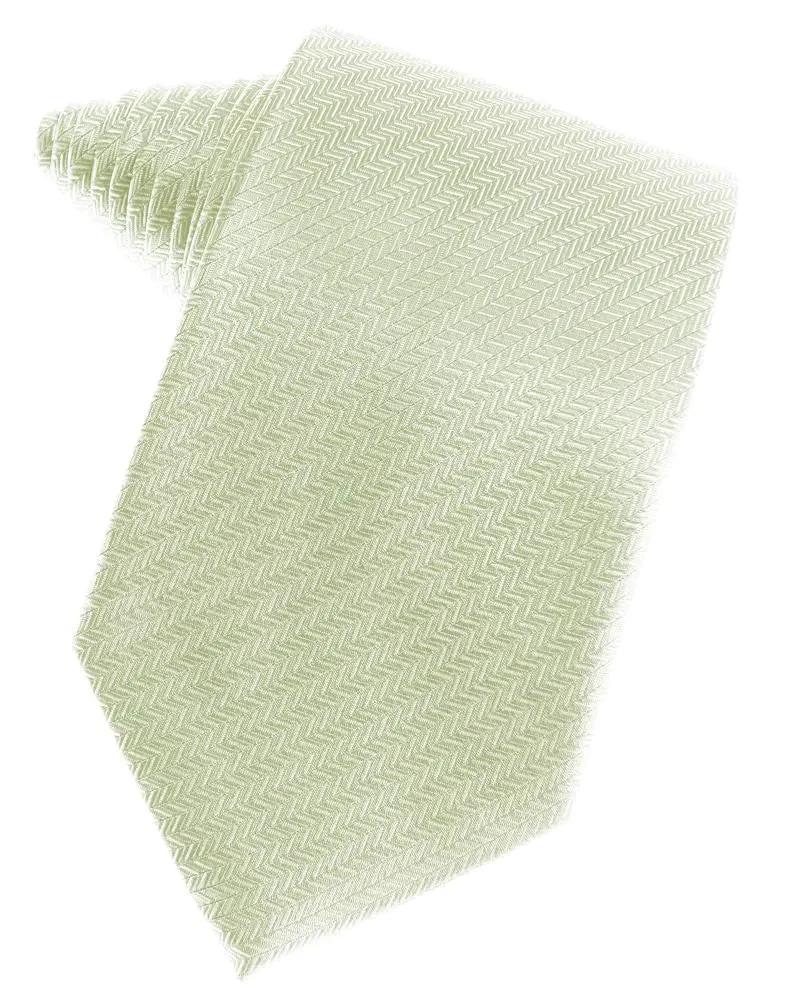 Men's Necktie Self Tie Herringbone Poly Woven Assorted Colors by Tux-USA