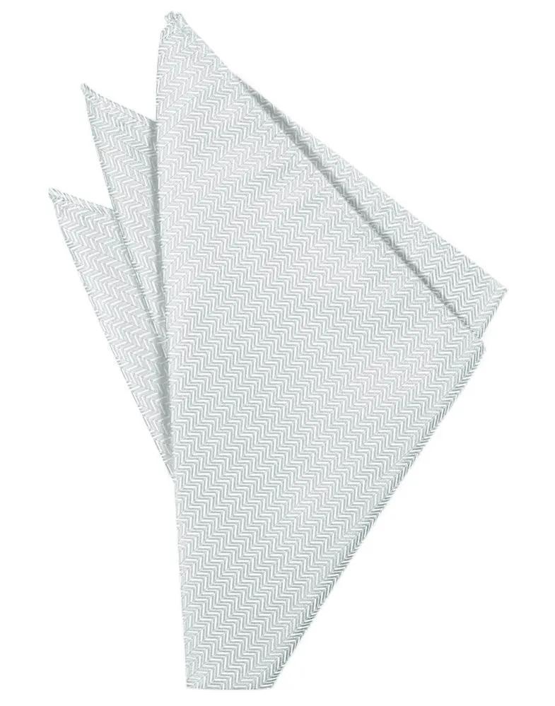 Herringbone Pocket Square by Tux-USA