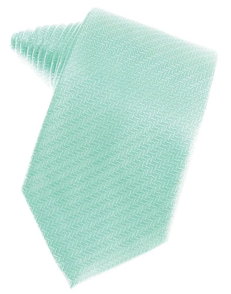 Men's Necktie Self Tie Herringbone Poly Woven Assorted Colors by Tux-USA
