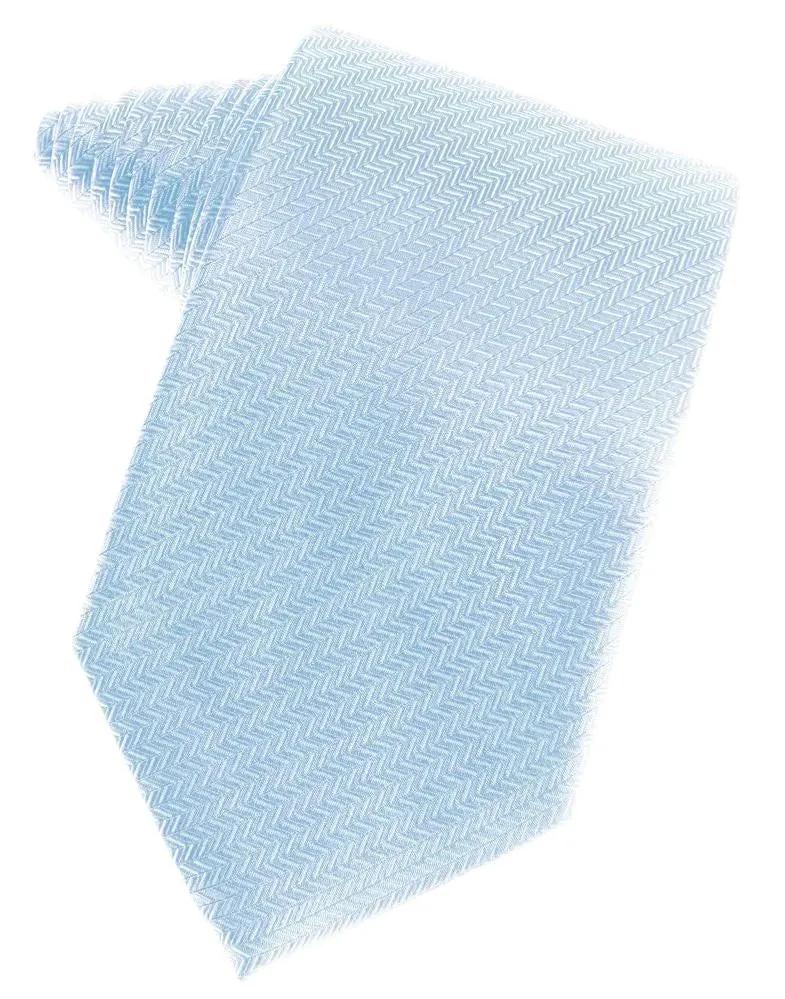 Men's Necktie Self Tie Herringbone Poly Woven Assorted Colors by Tux-USA