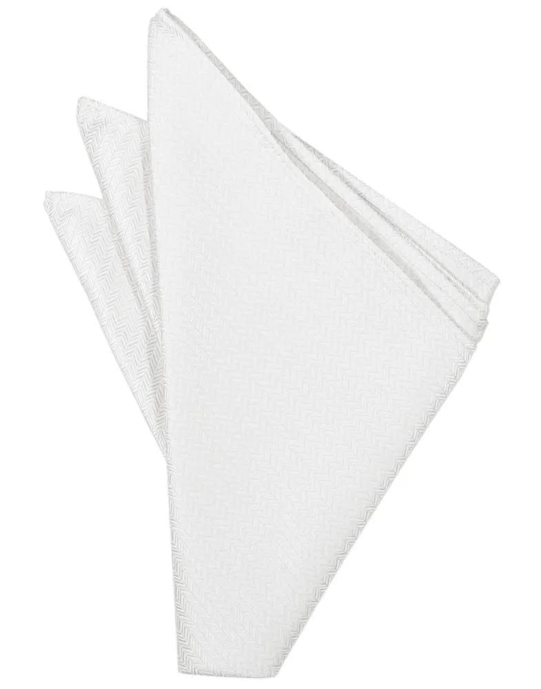 Herringbone Pocket Square by Tux-USA