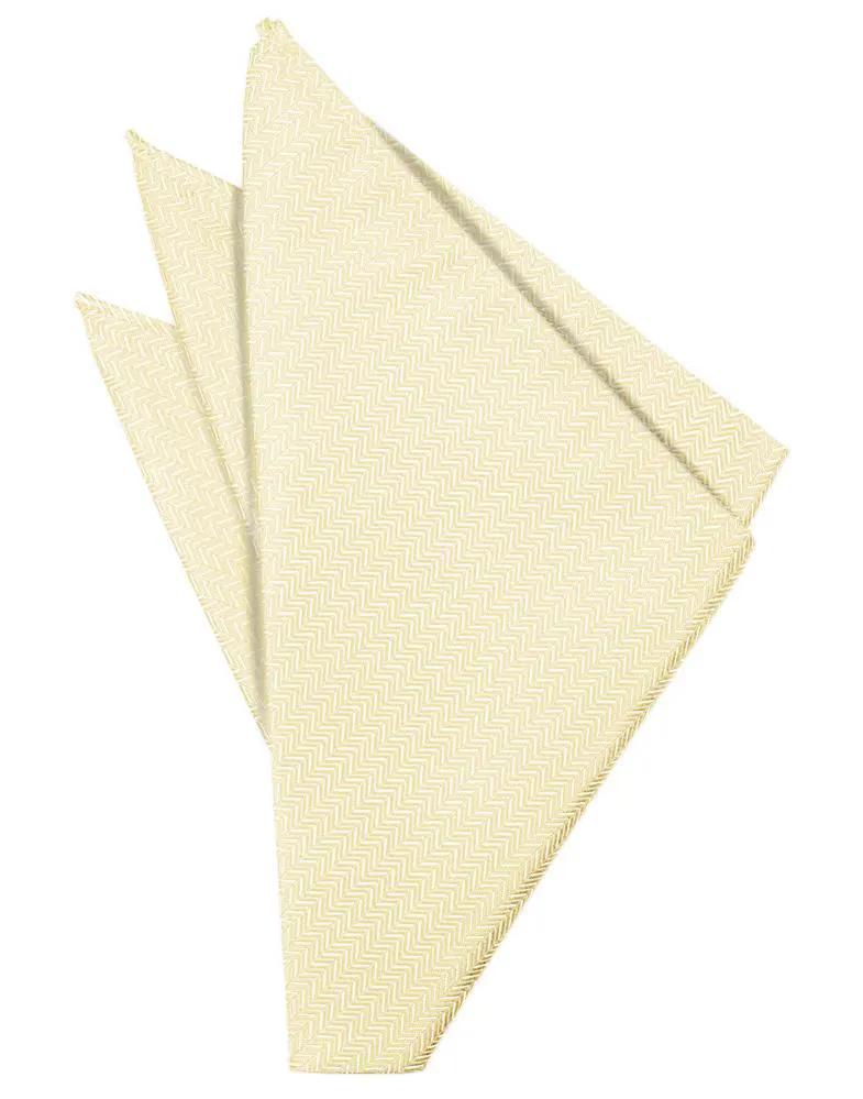 Herringbone Pocket Square by Tux-USA