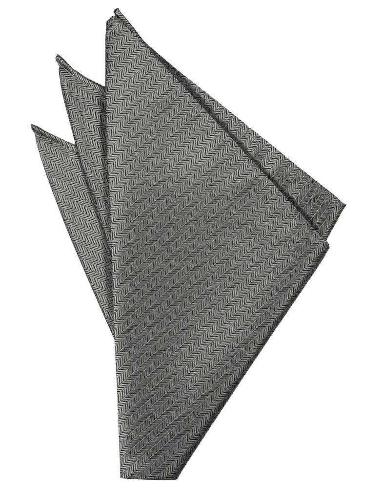 Herringbone Pocket Square by Tux-USA