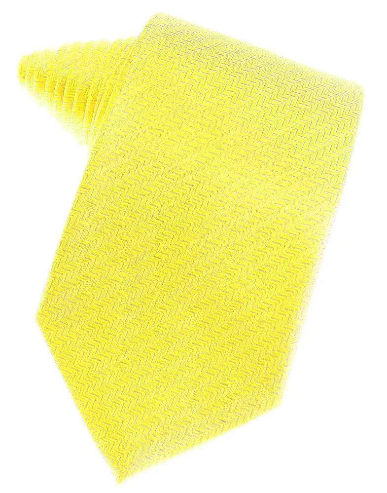 Men's Necktie Self Tie Herringbone Poly Woven Assorted Colors by Tux-USA