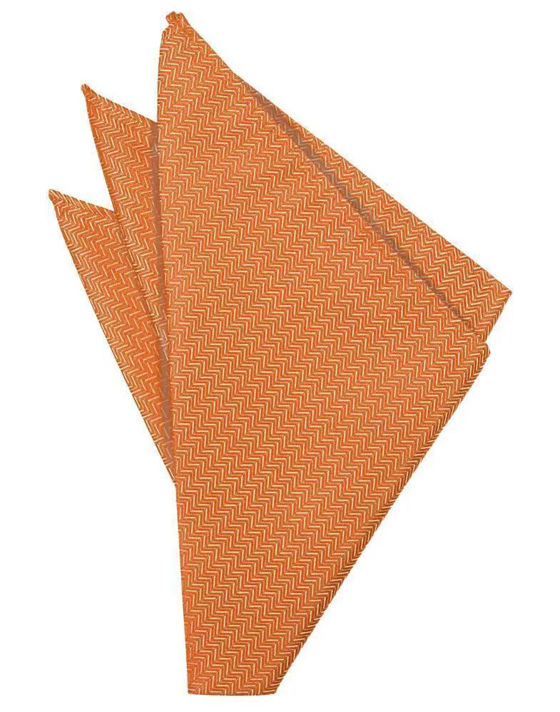 Herringbone Pocket Square by Tux-USA