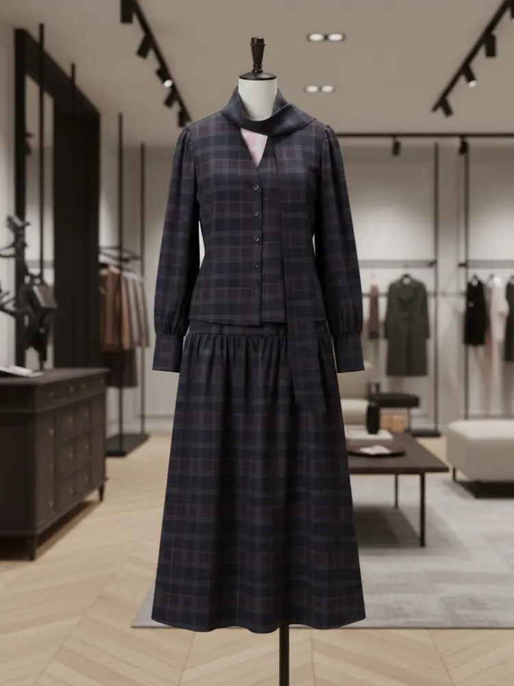 Highland Plaid Set • CHELSEA New Collection BYMANYC ® New York by BYMANYC ® New York