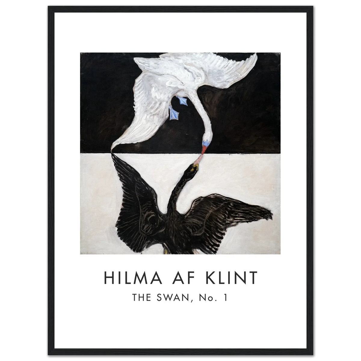 Hilma af Klint, The Swan No.1, 1915 art poster by Art-O-Rama Shop