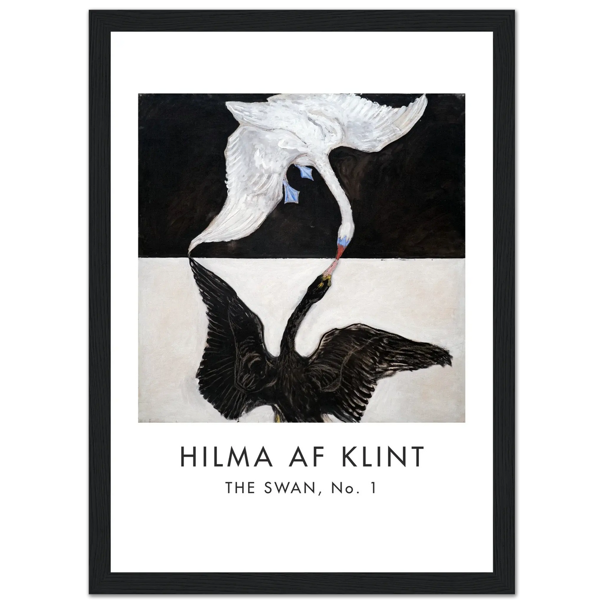 Hilma af Klint, The Swan No.1, 1915 art poster by Art-O-Rama Shop