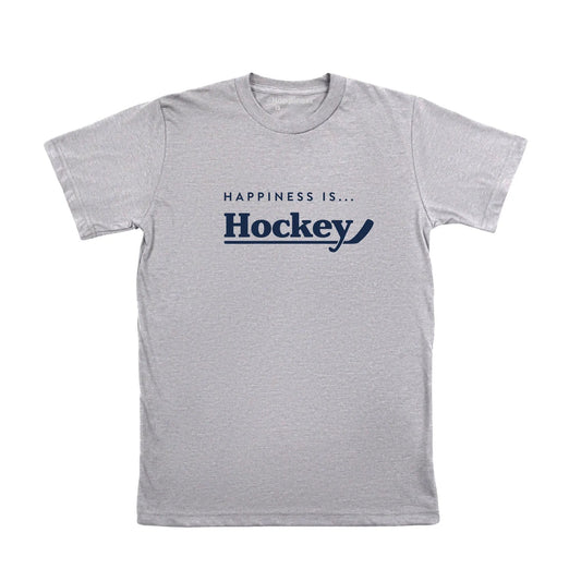 Men's Hockey T-shirt, Heather Grey by Hockey Collection