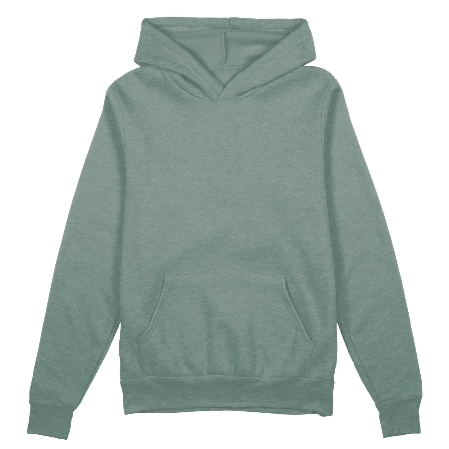 Unisex Plain Hoodie, Sage by Coloured Blanks