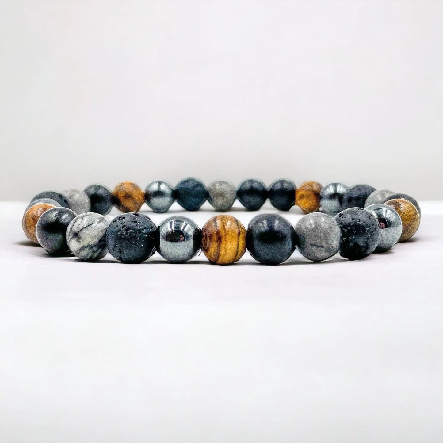 Union - All Mixed Up Dark Night Edition Mala Beaded Bracelet by Everwood Original