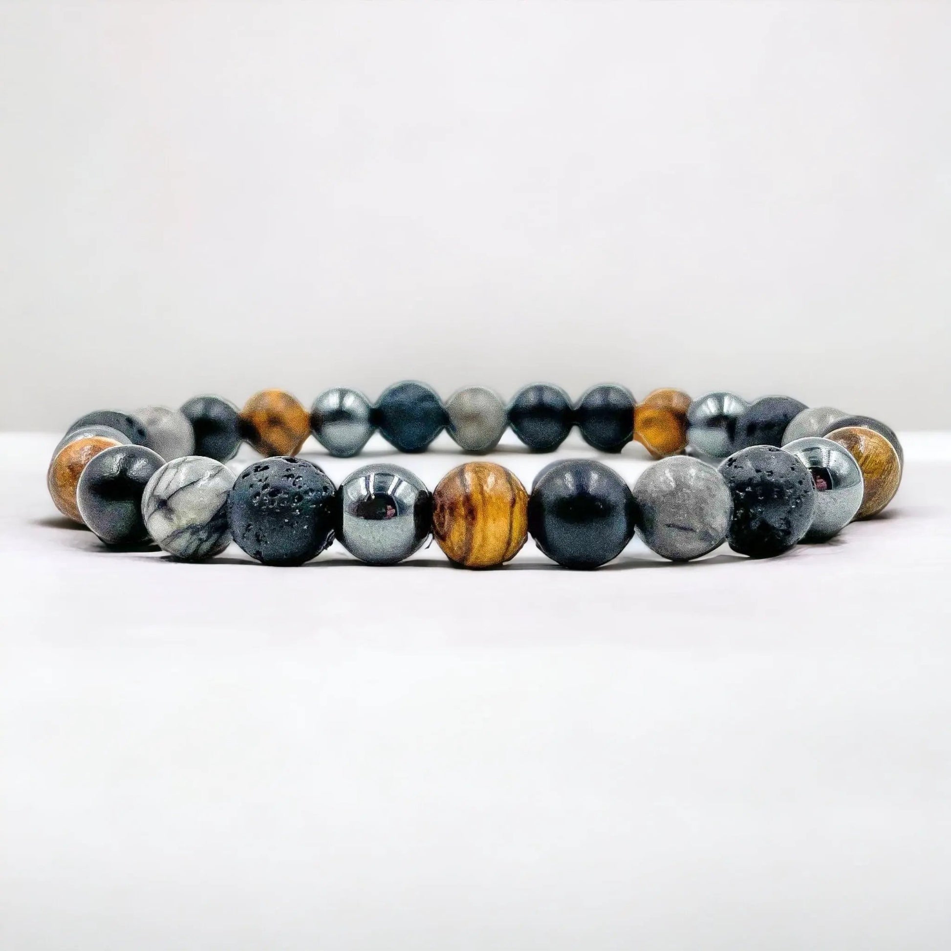 Union - All Mixed Up Dark Night Edition Mala Beaded Bracelet by Everwood Original