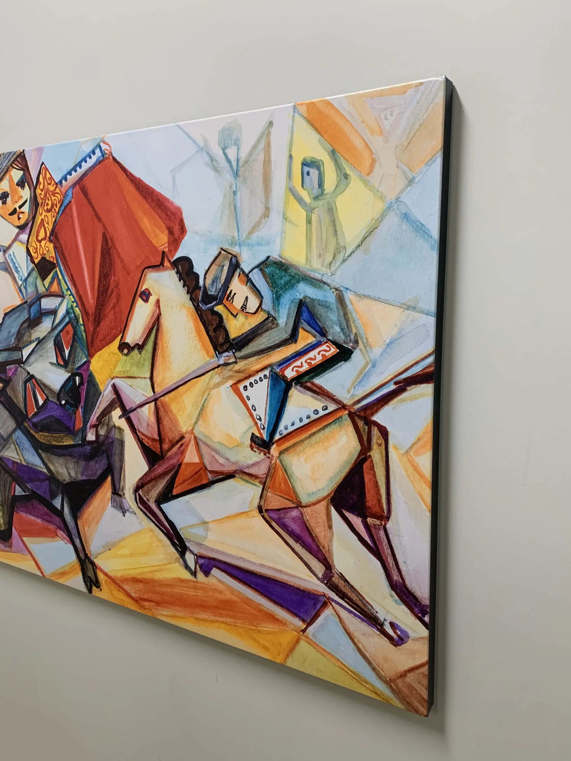 Picasso I - Fine Art Canvas-Artwork print-RGB varnish by Gtaart.ca