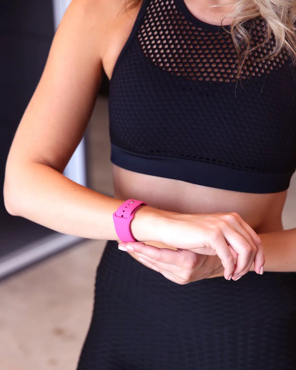 Silicon Apple Watch Band - Dragon Fruit by Savoy Active