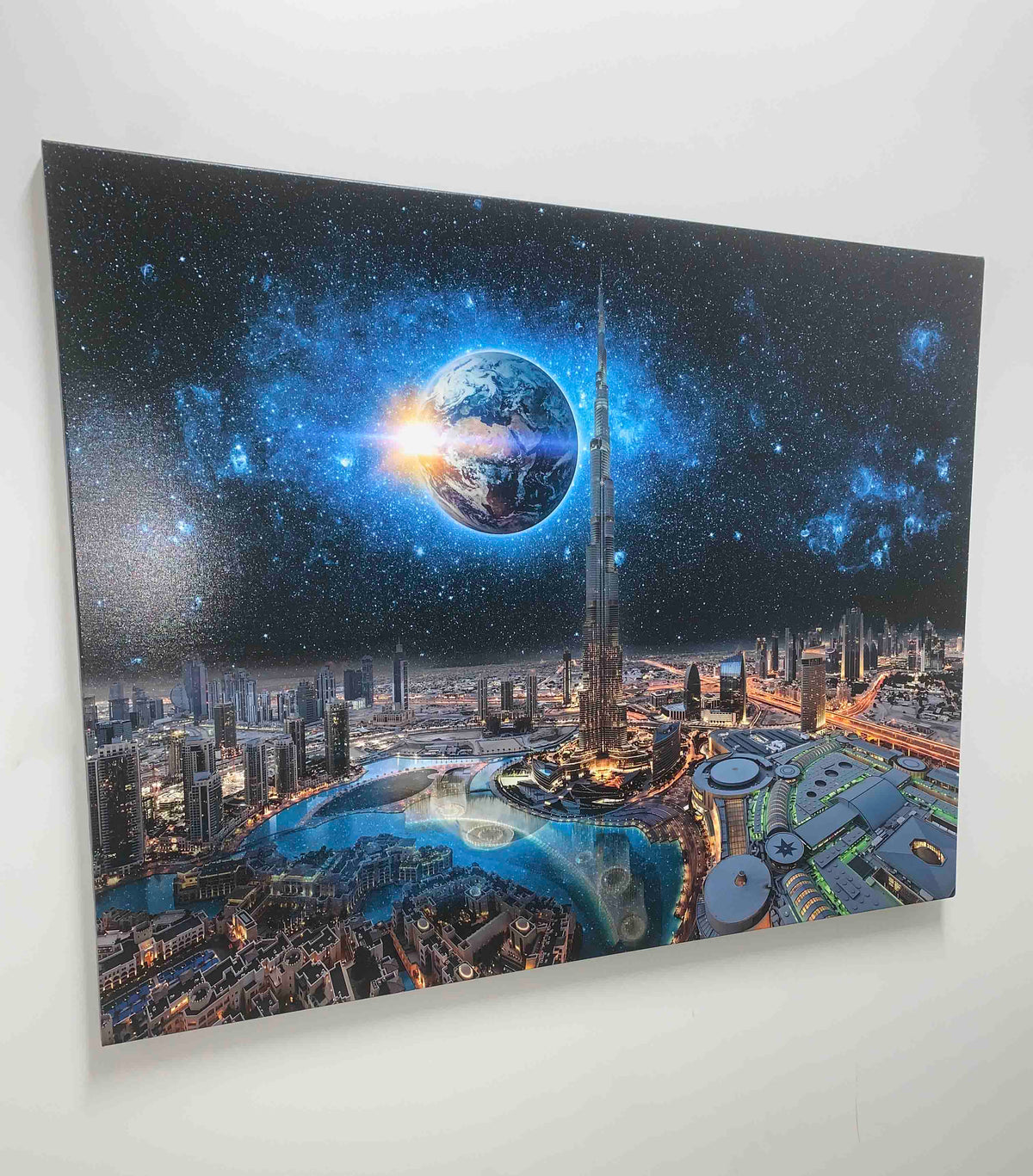 Wall Art-Dubai Concept-Canvas Print-Skyline by Gtaart.ca