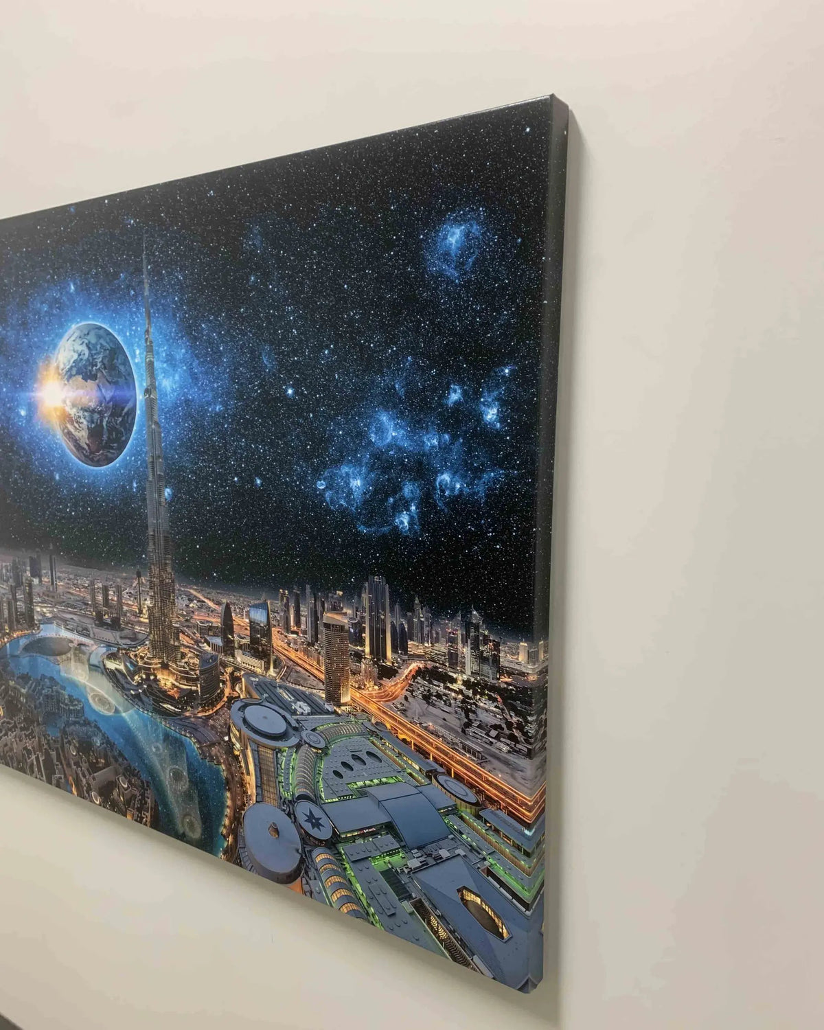 Wall Art-Dubai Concept-Canvas Print-Skyline by Gtaart.ca