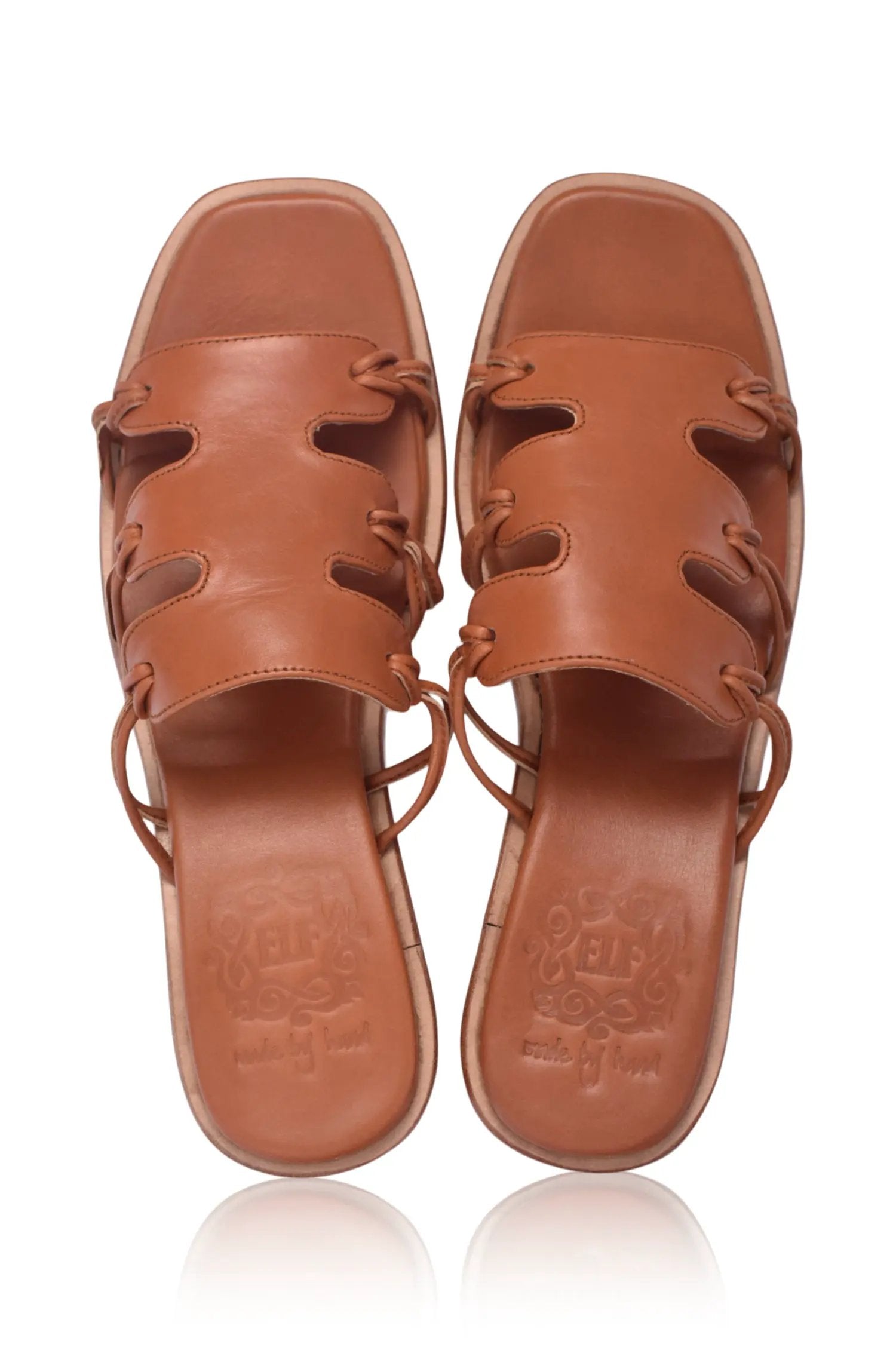 Ibiza Round Heel Mules by ELF