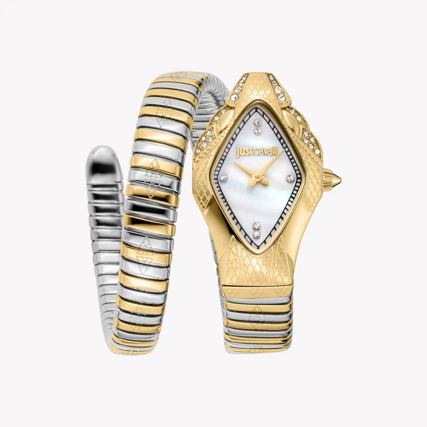 Just Cavalli Women's Two-Tone Gold Watch, Mother Of Pearls | Jc1l306m0065 by JUST CAVALLI