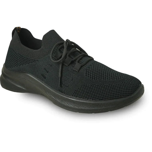 VANGELO Men Slip Resistant Shoe JIMMY-1 Black by Tux-USA