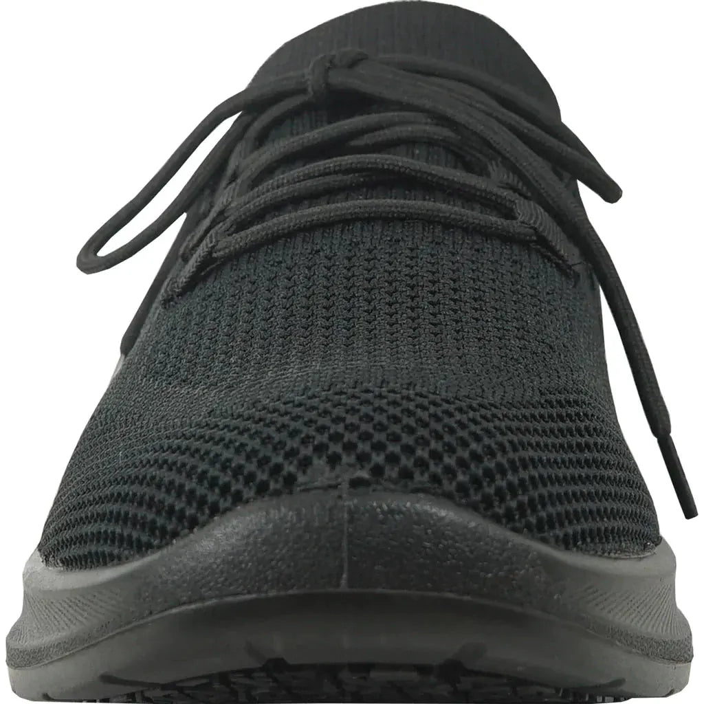 VANGELO Men Slip Resistant Shoe JIMMY-1 Black by Tux-USA