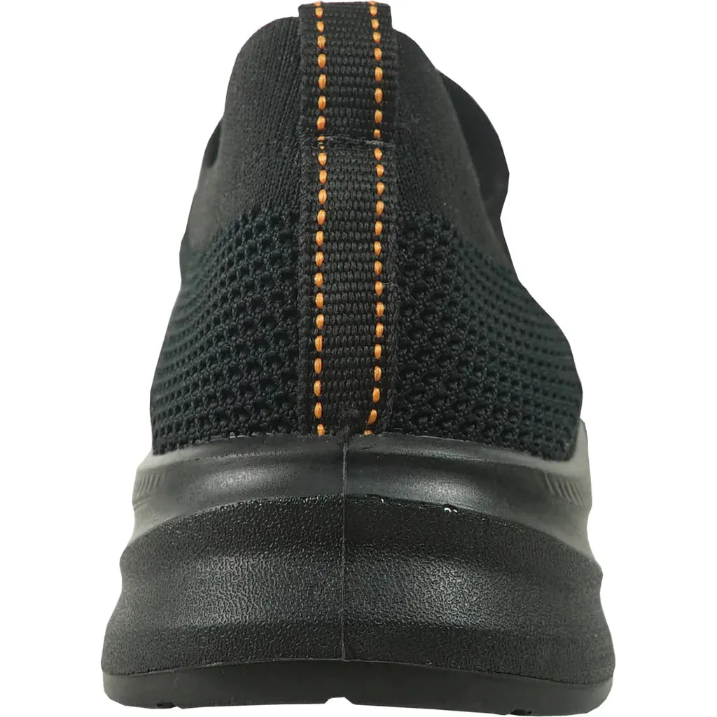 VANGELO Men Slip Resistant Shoe JIMMY-1 Black by Tux-USA