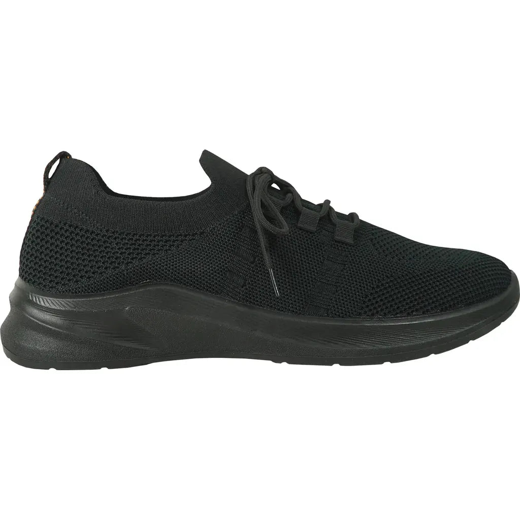 VANGELO Men Slip Resistant Shoe JIMMY-1 Black by Tux-USA