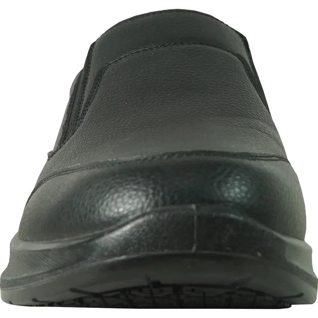 VANGELO Men Slip Resistant Shoe JIMMY-3 Black by Tux-USA