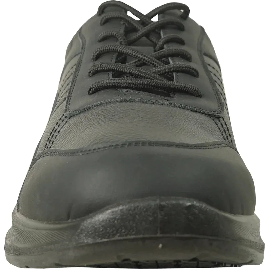 VANGELO Men Slip Resistant Shoe JIMMY-4 Black by Tux-USA