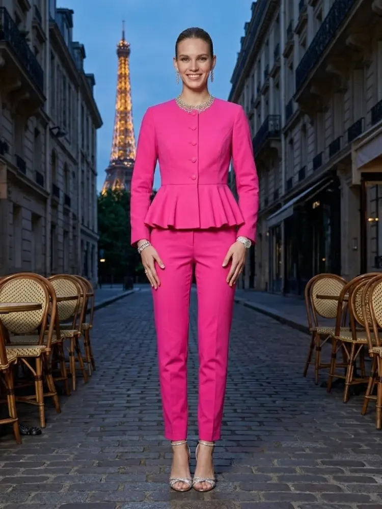Jacket & Pants Set Women's BASTILLE CHIC New Collection PARIS LE MARAIS BYMANYC ® New York by BYMANYC ® New York