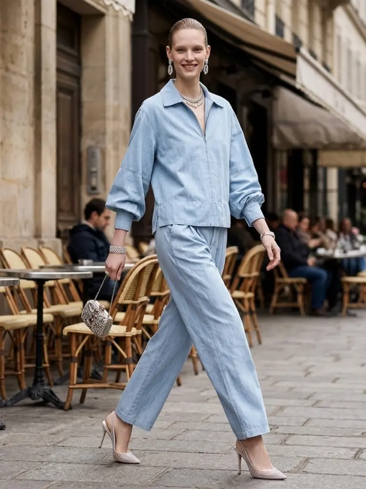 Jacket & Pants Set Women's OPÉRA MAGNIFIQUE New Collection PARIS LE MARAIS BYMANYC ® New York by BYMANYC ® New York