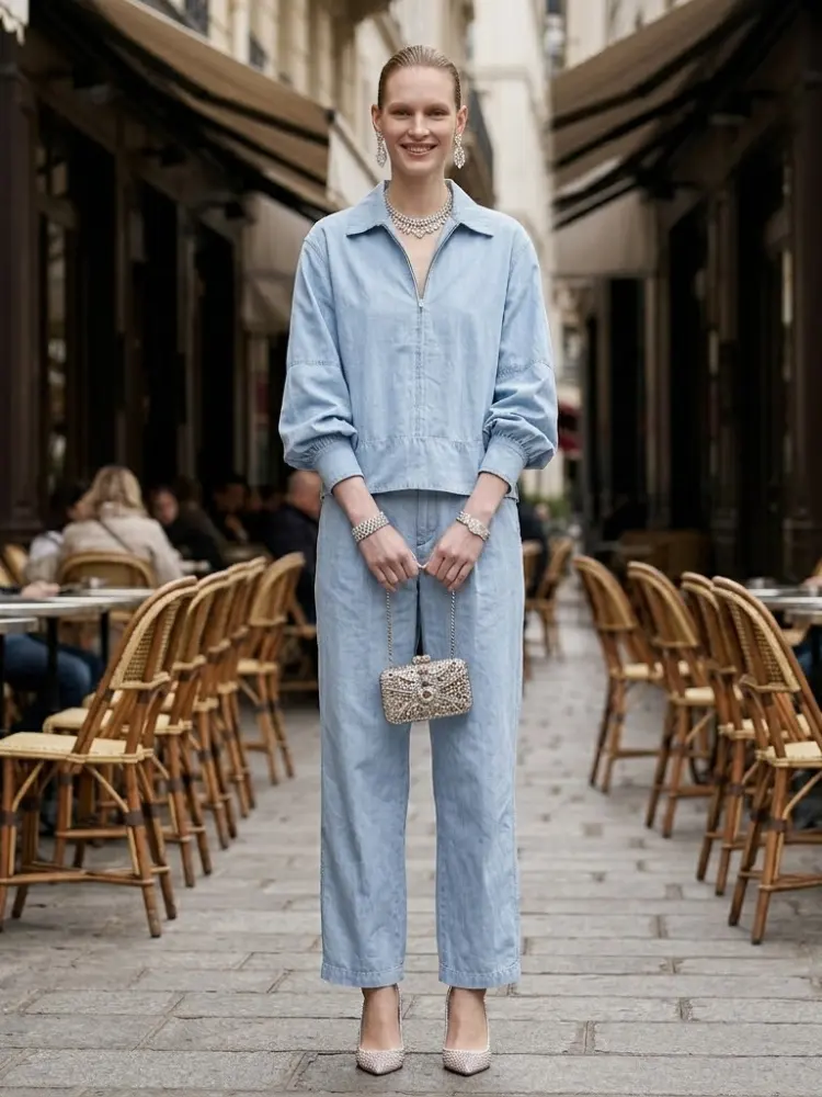 Jacket & Pants Set Women's OPÉRA MAGNIFIQUE New Collection PARIS LE MARAIS BYMANYC ® New York by BYMANYC ® New York