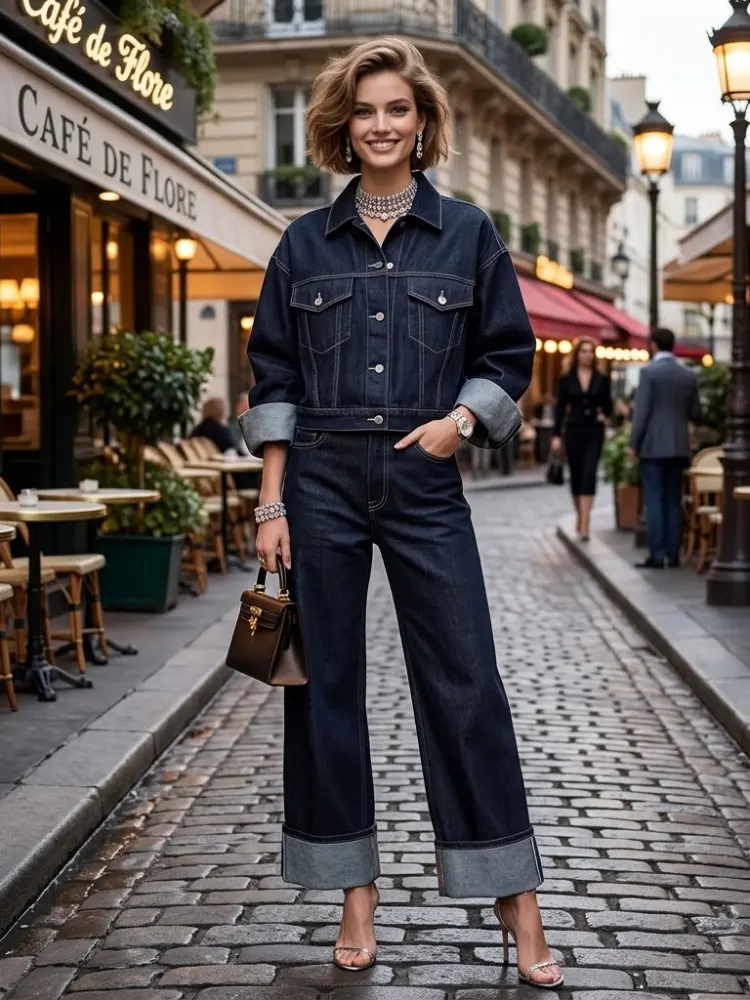 Jacket & Pants Set Women's RUE DE RIVOLI New Collection PARIS LE MARAIS BYMANYC ® New York by BYMANYC ® New York