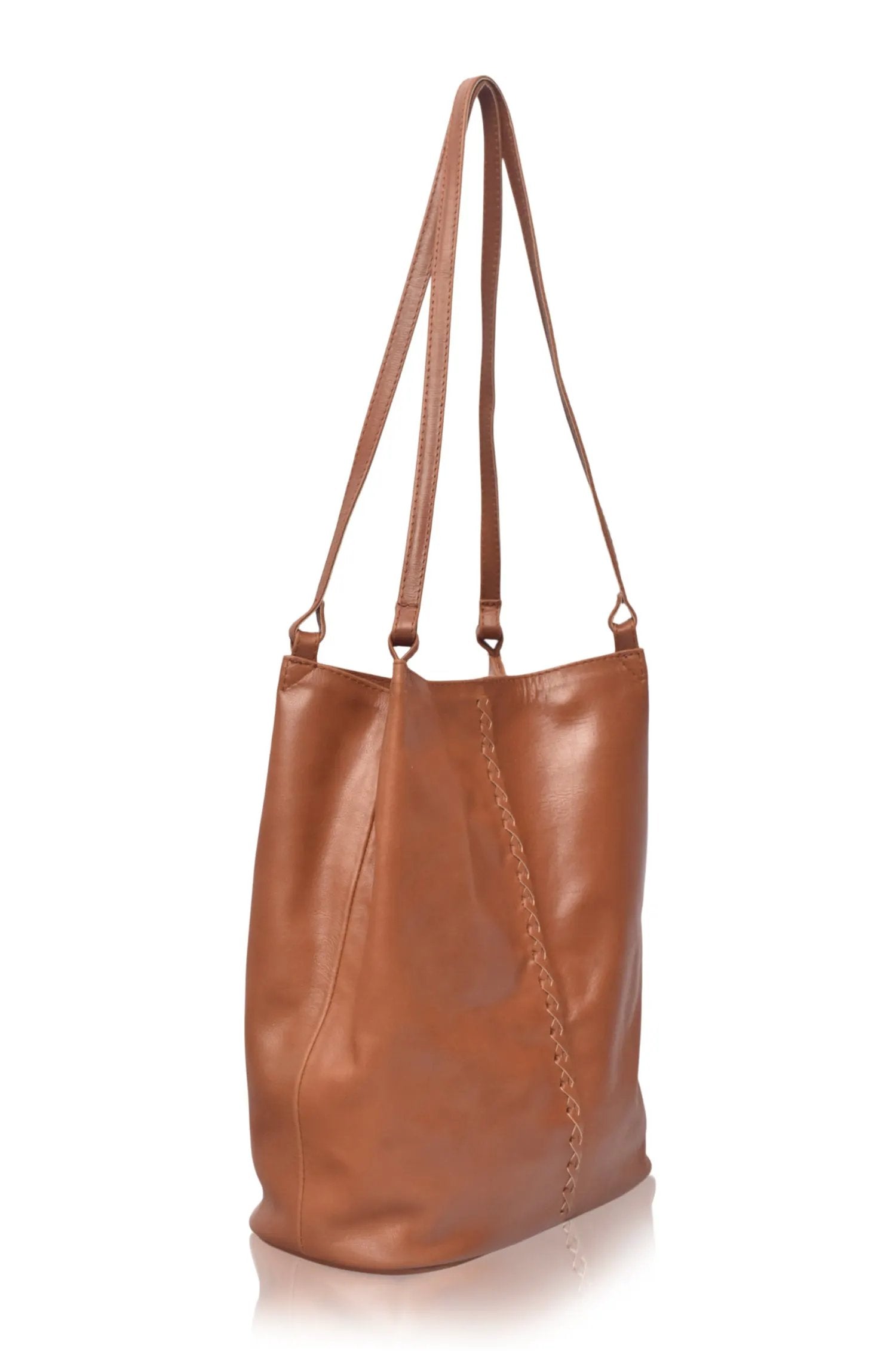 Janette Leather Shoulder Bag by ELF