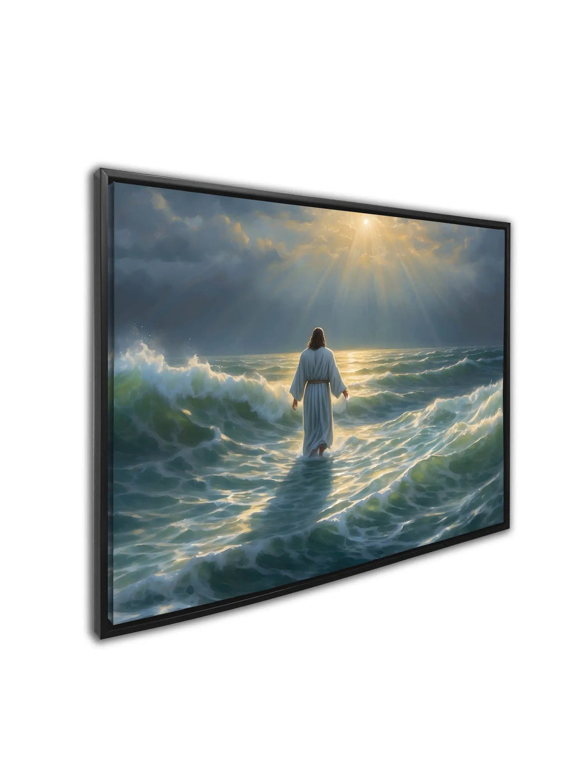 Jesus walks on water-Christ Wall art by GTA ART