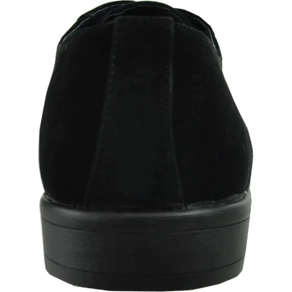 BRAVO Men Dress Shoe KING-3 Wingtip Oxford Shoe Black by Tux-USA