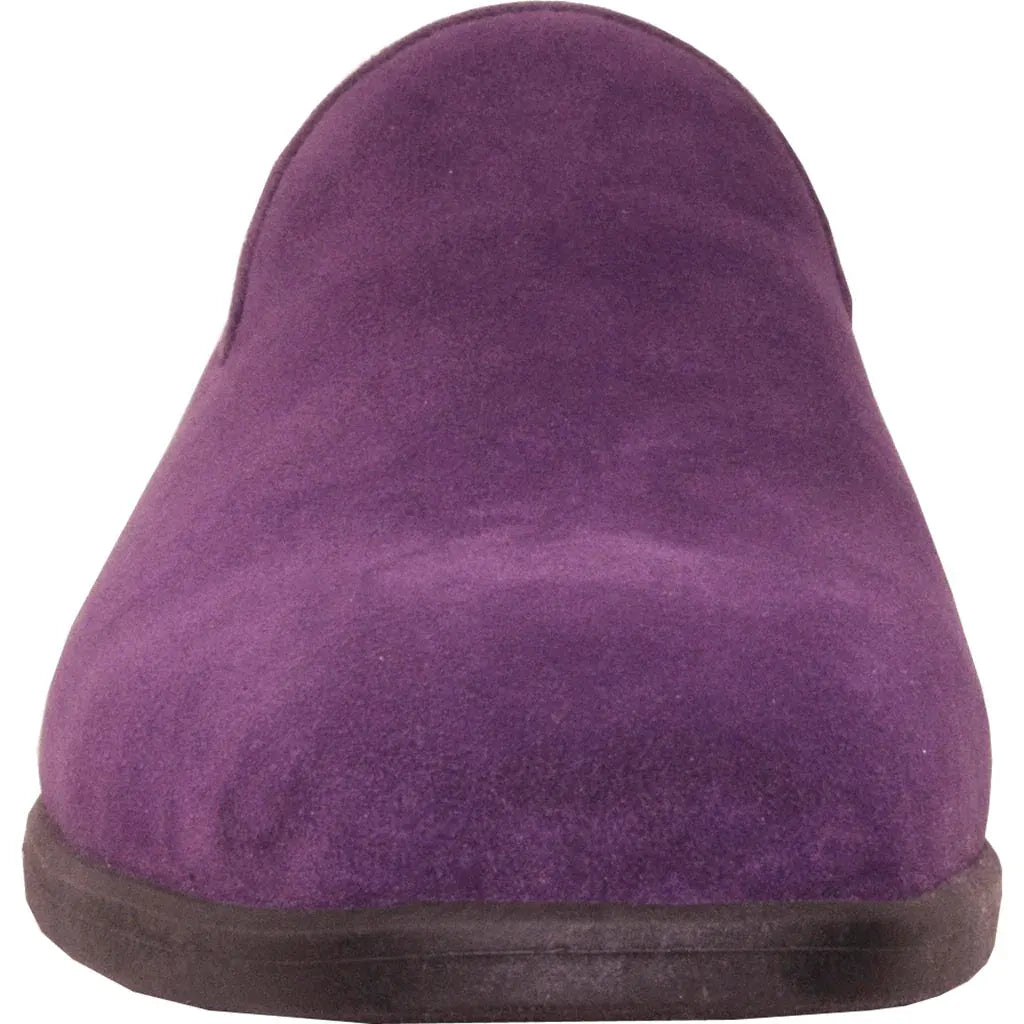 "Chelsea" Purple Suede Tuxedo Shoes by Tux-USA