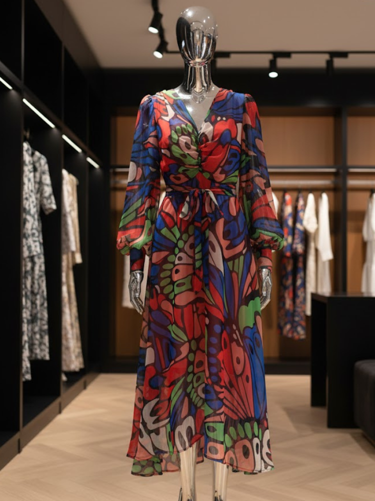 Kaleidoscope Butterfly Maxi • CHELSEA New Collection BYMANYC ® New York by BYMANYC ® New York