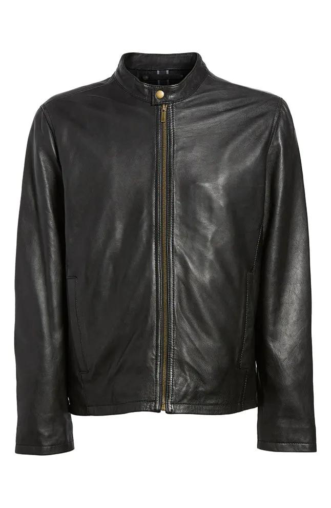 Killian Mens Sheep Leather Jacket Big and Tall - Clearance by Inland Leather Co.