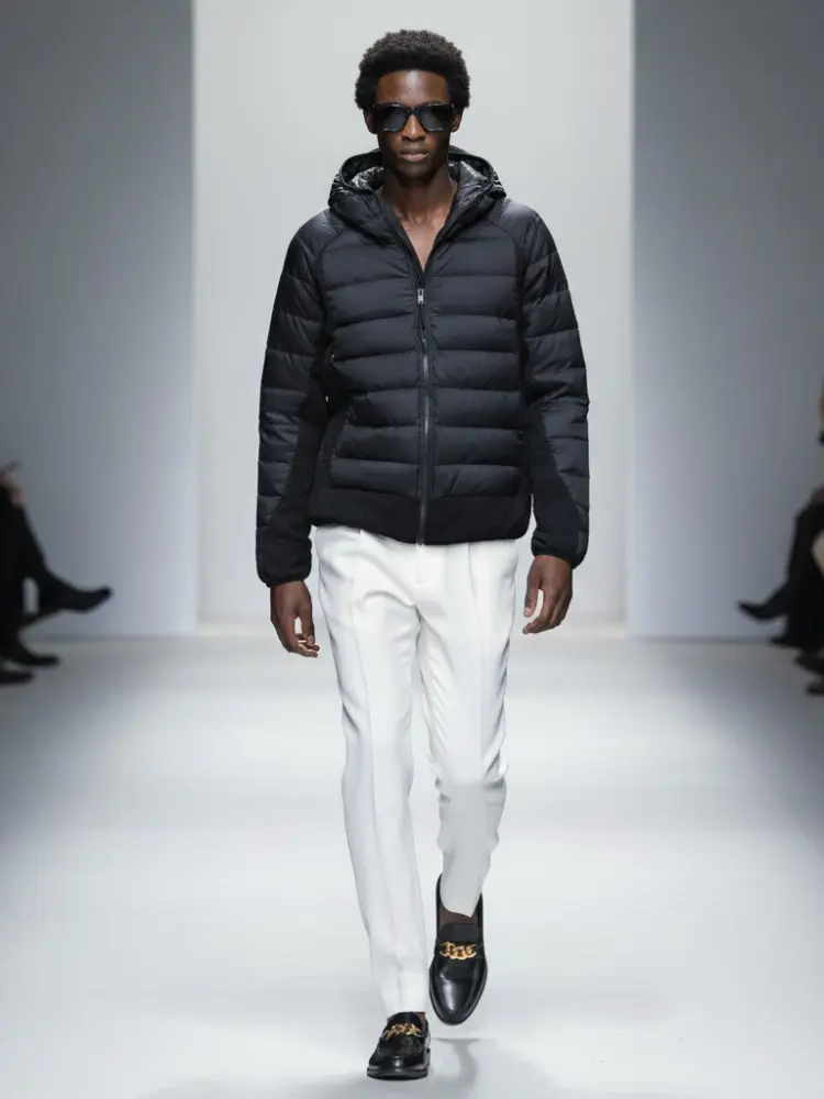 Jacket Puffer Lightweight Lincoln Center Color Block New York by BYMANYC ® New York