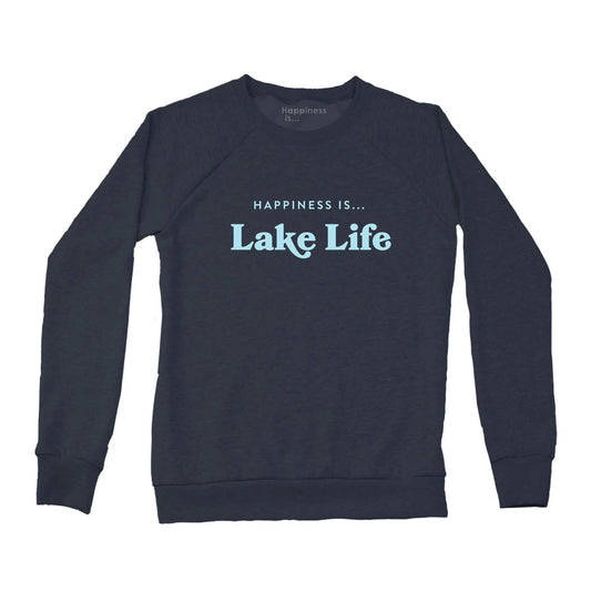 Women's Lake Life 'Special K' Crew Sweatshirt, True Navy by Lake Life Collection