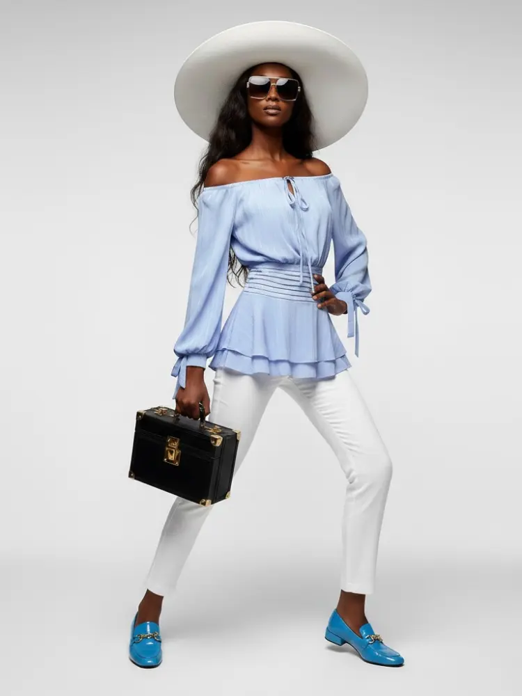 Lilac Serenity Blouse • CHELSEA New Collection BYMANYC ® New York by BYMANYC ® New York