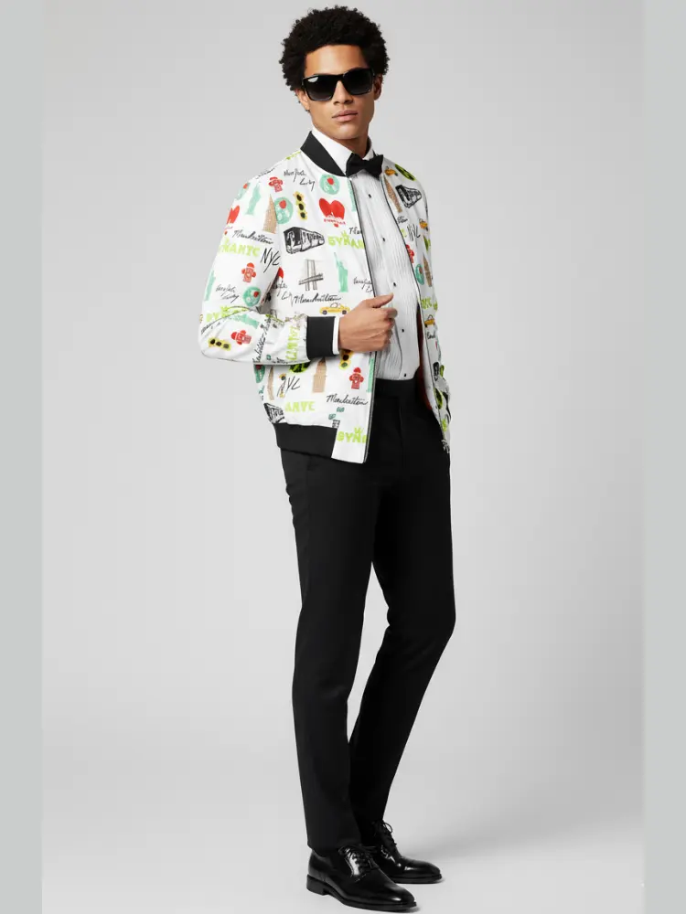 Limited Edition Jacket Manhattan Mosaic Sunset – BYMANYC ® New York by BYMANYC ® New York