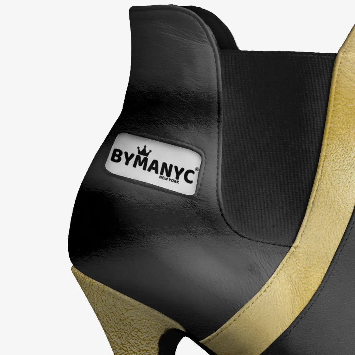 Limited Edition Vegan Over-the-Knee Boots BYMANYC® New York Skyline Black by BYMANYC ® New York