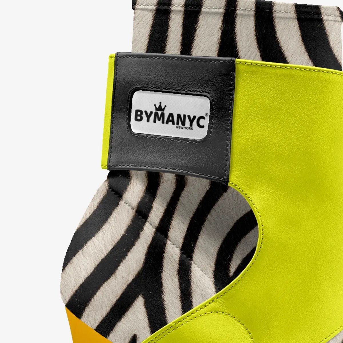 Limited Edition Vegan Stiletto Boots BYMANYC ® New York Futurista Noir by BYMANYC ® New York