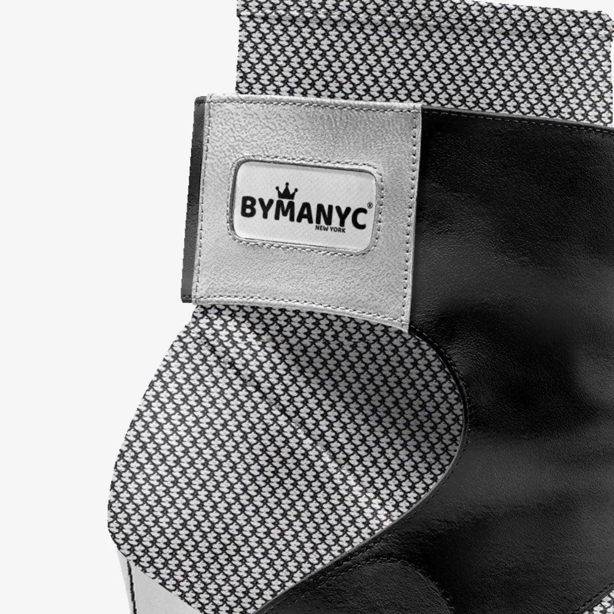 Limited Edition Vegan Stiletto Boots BYMANYC® New York Futurista Onyx by BYMANYC ® New York