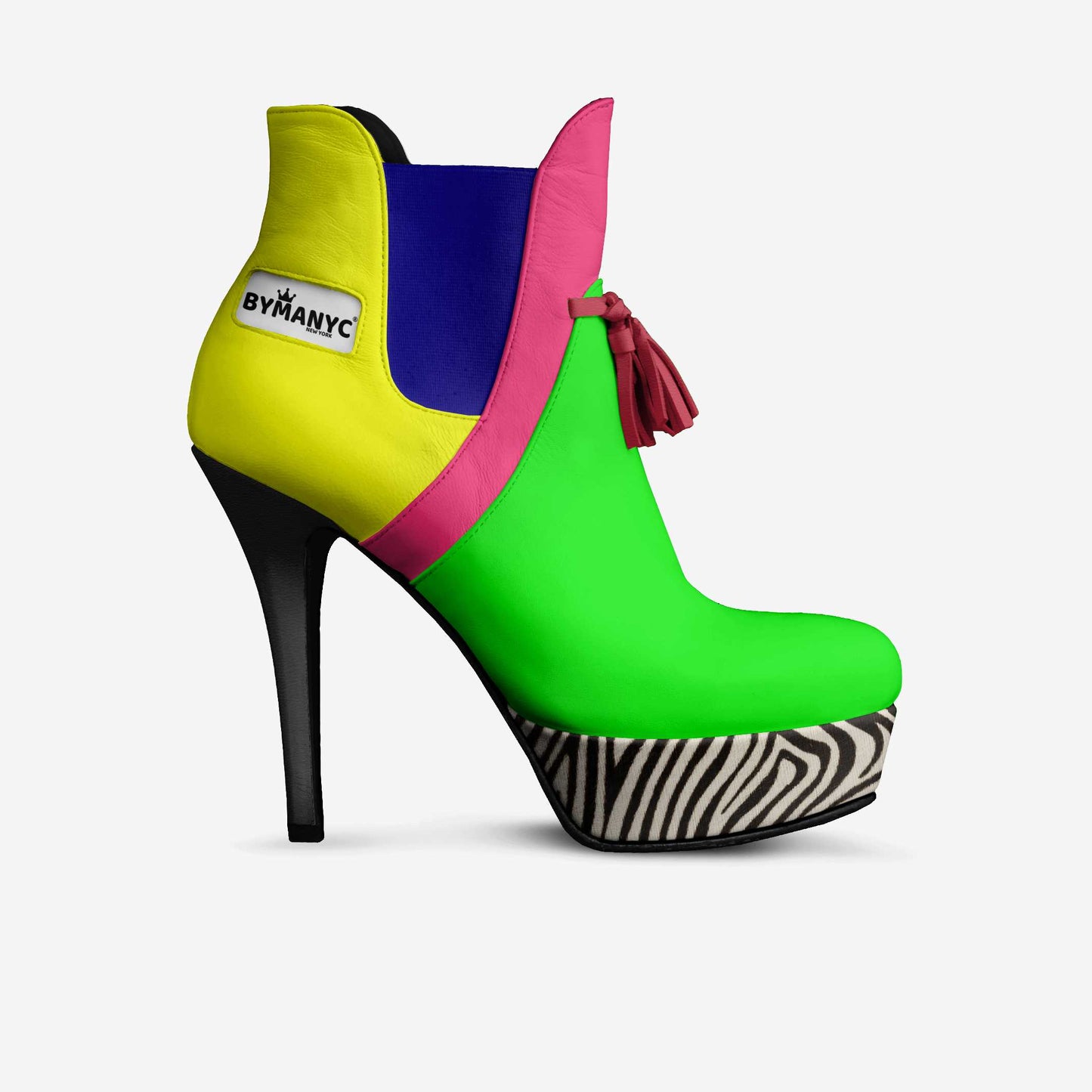 Limited Edition Vegan Tassels Platform Pump BYMANYC ® New York R&B Chic-0