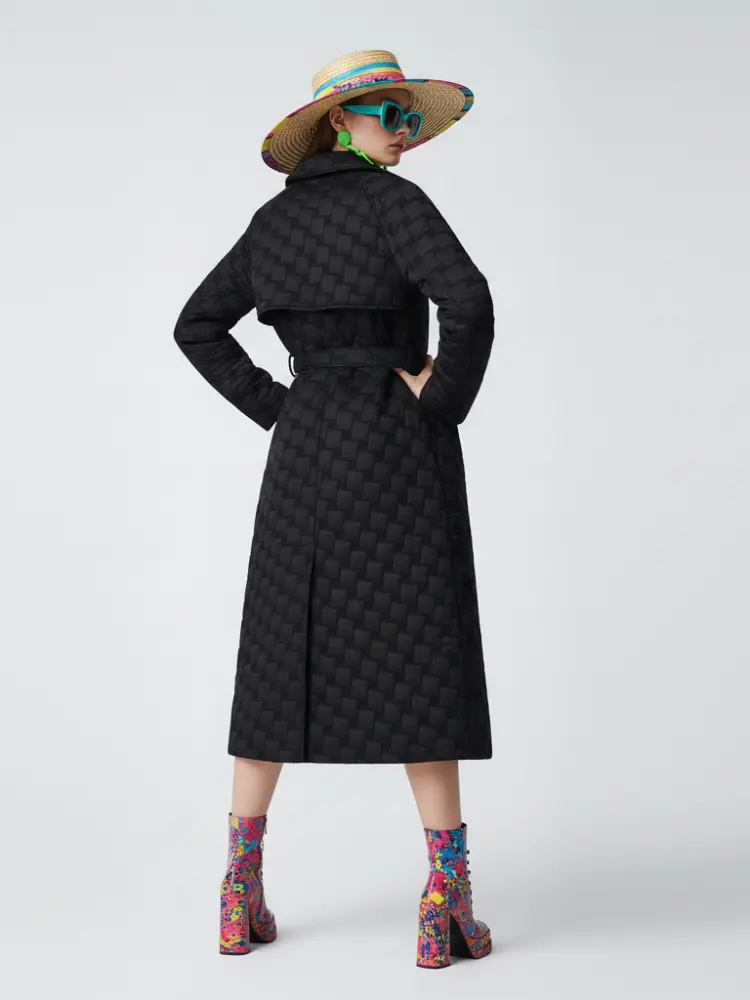 Long Quilted Puffer Coat FIFTH AVENUE BYMANYC ® New York by BYMANYC ® New York