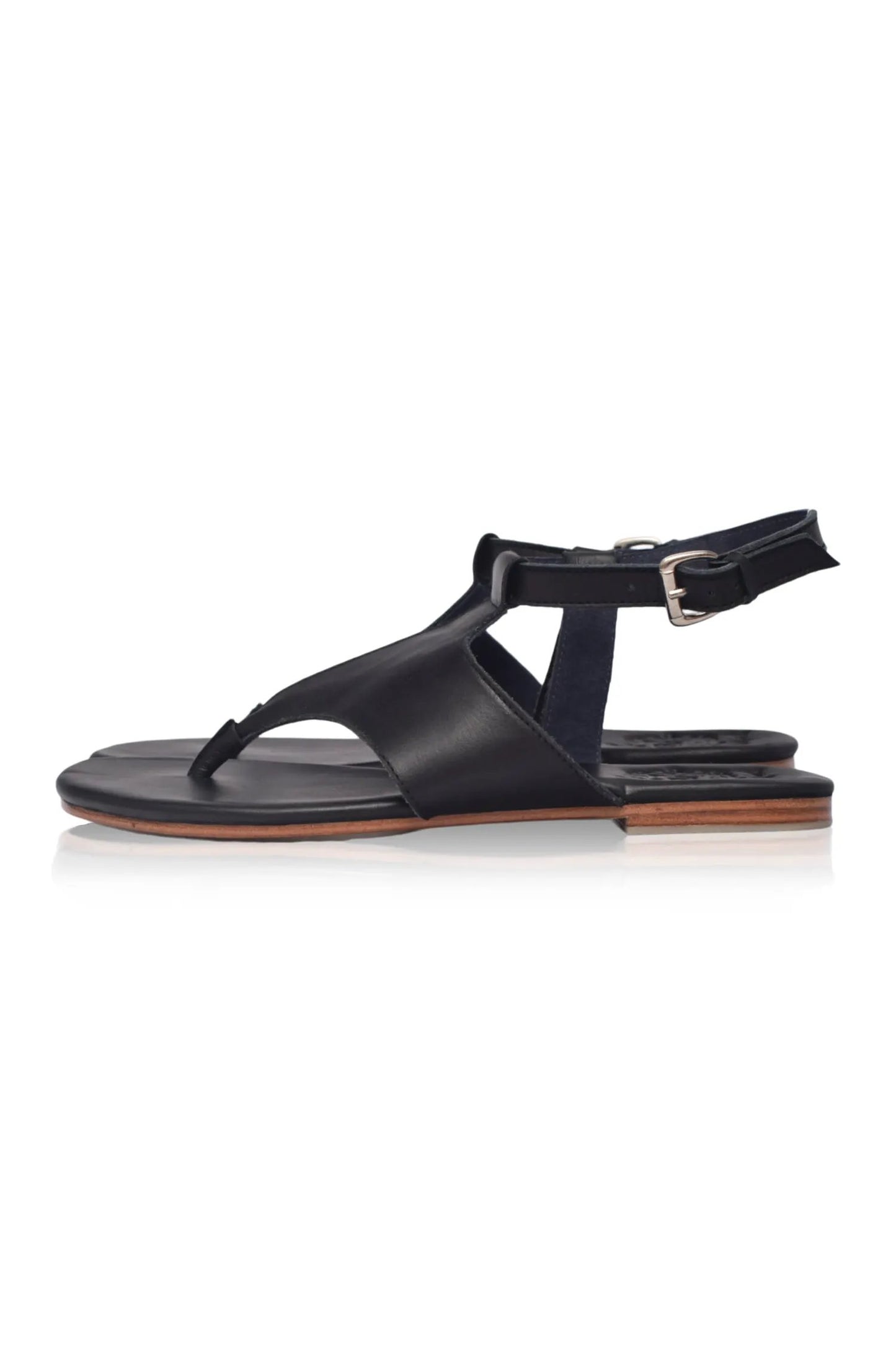 Lost in Jungle T-Strap Leather Sandals (Sz. 5 & 8) by ELF